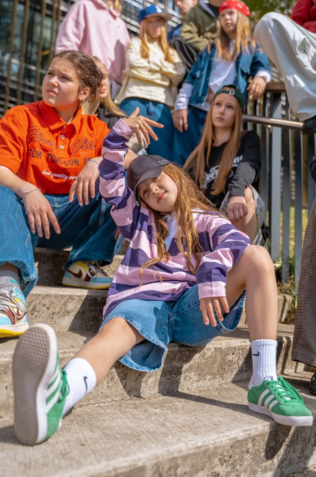 Trennitossud, hip hop tantsija varustus Bertram Studios tantsukoolis